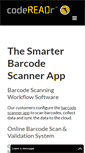 Mobile Screenshot of codereadr.com